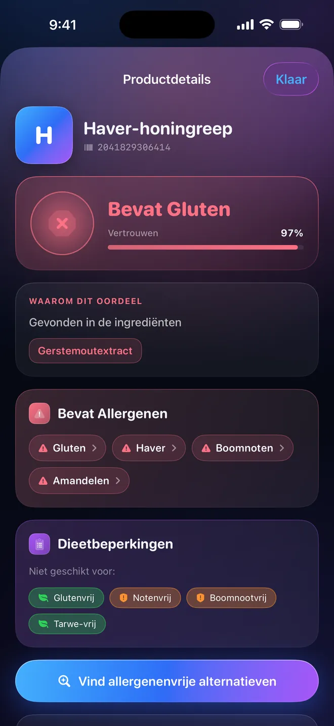 Barcoderesultaat — Een oordeel, en de reden erachter