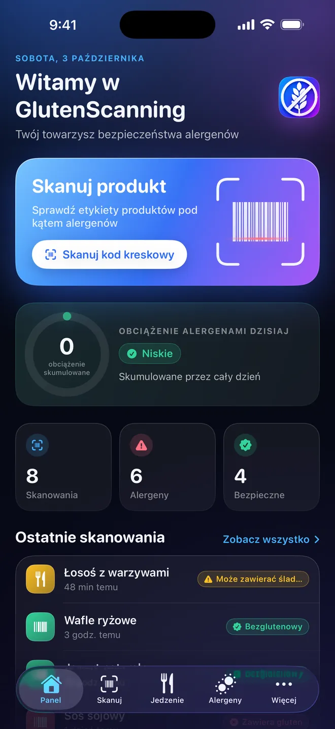 Pulpit — Twoje obciążenie alergenami, dzień po dniu