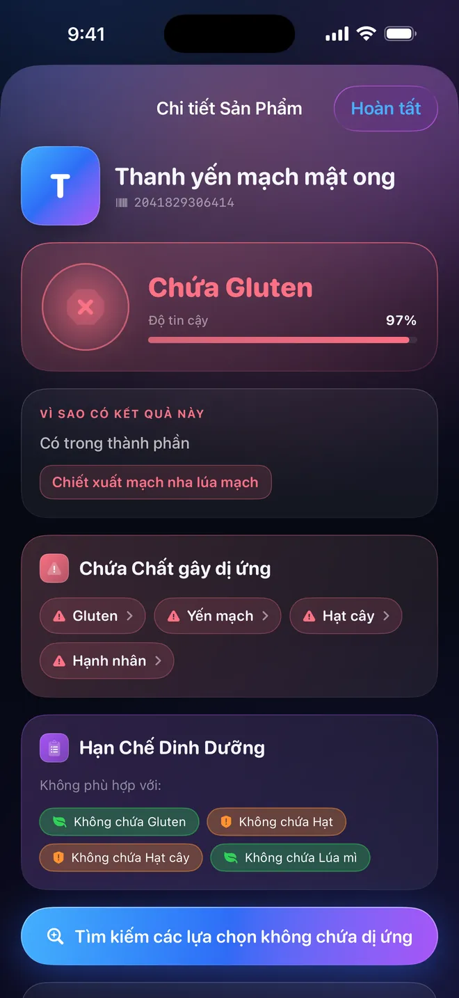 Kết quả mã vạch — Một kết luận, và lý do của nó